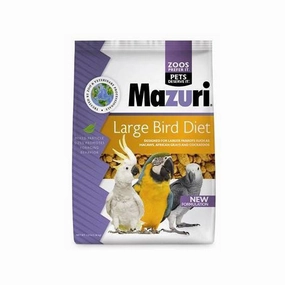 Mazuri Large Bird Diet 3lb bird cage parrot food bird toys bird perch bird treats