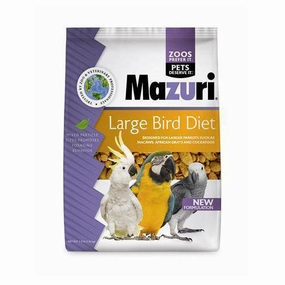 Mazuri Parrot Maintenance 25lbs (56A8) bird cage parrot food bird toys bird perch bird treats