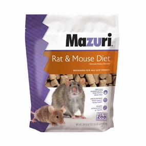Mazuri Rat & Mouse Diet 2lb hamster food guinea pig food rabbit hay rodent treats mouse food