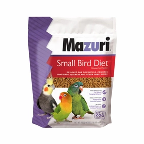 Mazuri Small Bird Diet 1kg bird cage parrot food bird toys bird perch bird treats