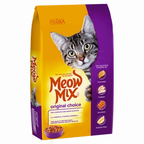 Meow Mix Original Dry Cat Food cat treats toys for cats cat hair remover cat cleaning supplies cat food bowl