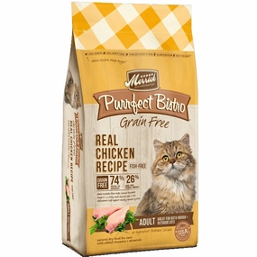 Merrick Purrfect Bistro Grain Free Real Chicken & Sweet Potato Recipe Dry Cat Food cat supplies cat house cat tree cat feeder cat collar