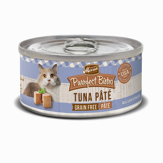 Merrick Purrfect Bistro Tuna Pate Wet Cat Food cat supplies cat house cat tree cat feeder cat collar