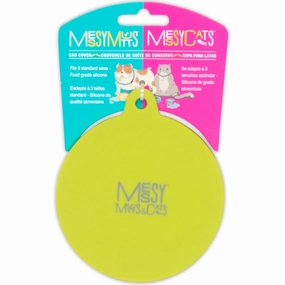 Messy Mutts & Cats Silicone Universal Cat & Dog Food Can Cover (Green) dog bones rawhide chew sticks dog jerky bacon bone