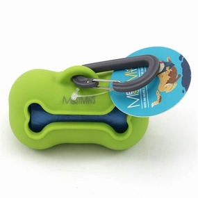 Messy Mutts Dog Wastebag Holder - Green dog pain relief hip joint supplement senior dog care pet arthritis aid dog skin supplement
