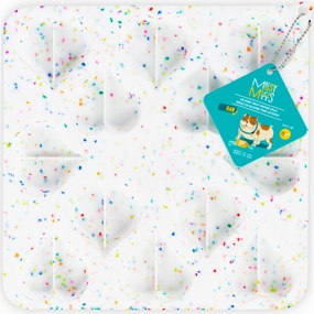 Messy Mutts Silicone Bake & Freeze Dog Treat Maker (12 Hearts, Confetti) fly trap horse fly spray poultry fly control fly repellent farm fly solution