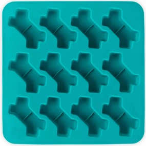 Messy Mutts Silicone Dog Treat Making Mold (12 Bones, Blue) chicken fence goat pen animal fencing electric fencing portable livestock fence