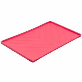 Messy Mutts Silicone Non-Slip Dog Bowl Mat (Watermelon) dog bones rawhide chew sticks dog jerky bacon bone