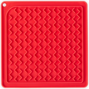 Messy Mutts Silicone Therapeutic Dog Licking Mat (Watermelon) cat dry food crunchy cat food fish formula dry cat food adult cat kibble kitten dry food