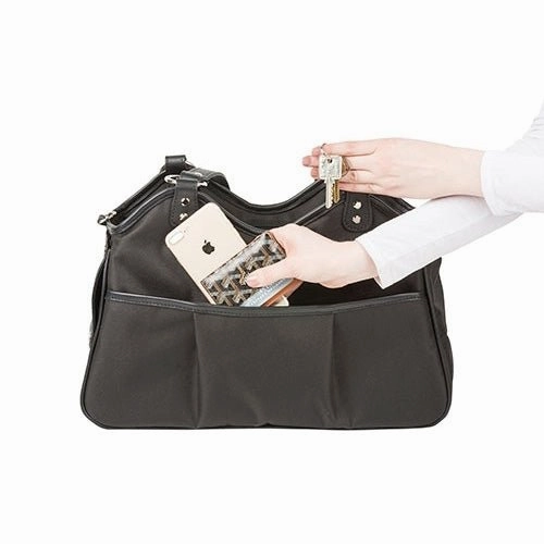 Metro Sable With Black Leather Trim & Tassel