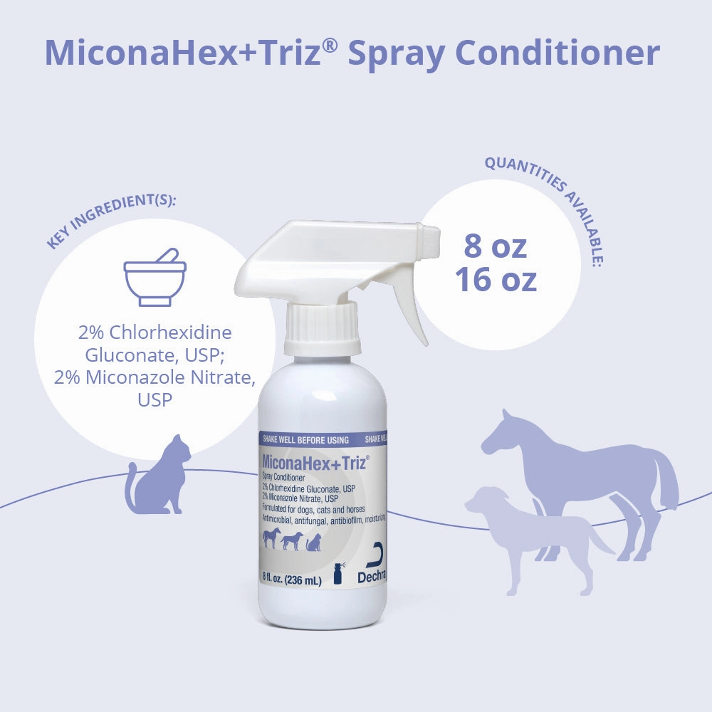 MiconaHex Triz Spray Conditioner, 8 oz