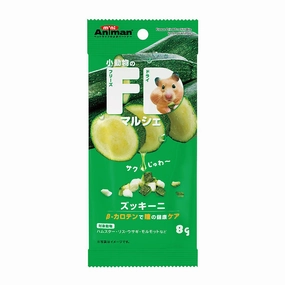 Mini Animan Freeze Dried Zucchini Bits for Small Animals 8g dog water fountain slow feeder automatic dog feeder gravity feeder dog food dispenser