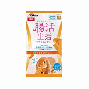 Mini Animan Rabbit Jelly with Japanese Spinach & Carrot 3g x 10pcs kitten health kit kitten booster vitamins kid cat immune kitten digestion kitten omega 3