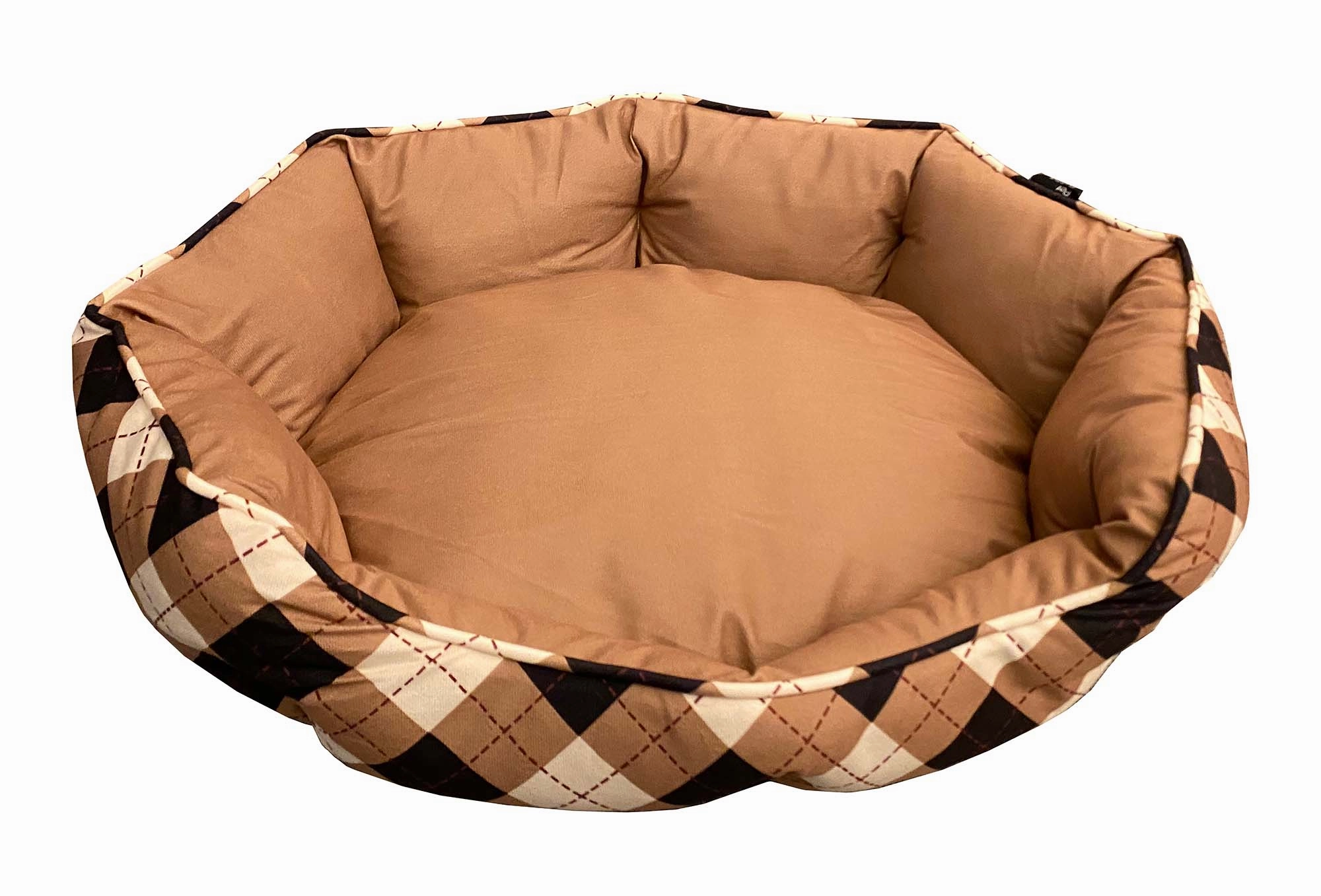 Mink Tufted Euro Bed