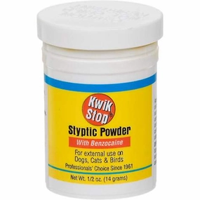 Miracle Care Kwik Stop Styptic Powder for Dogs and Cats cat treats toys for cats cat hair remover cat cleaning supplies cat food bowl