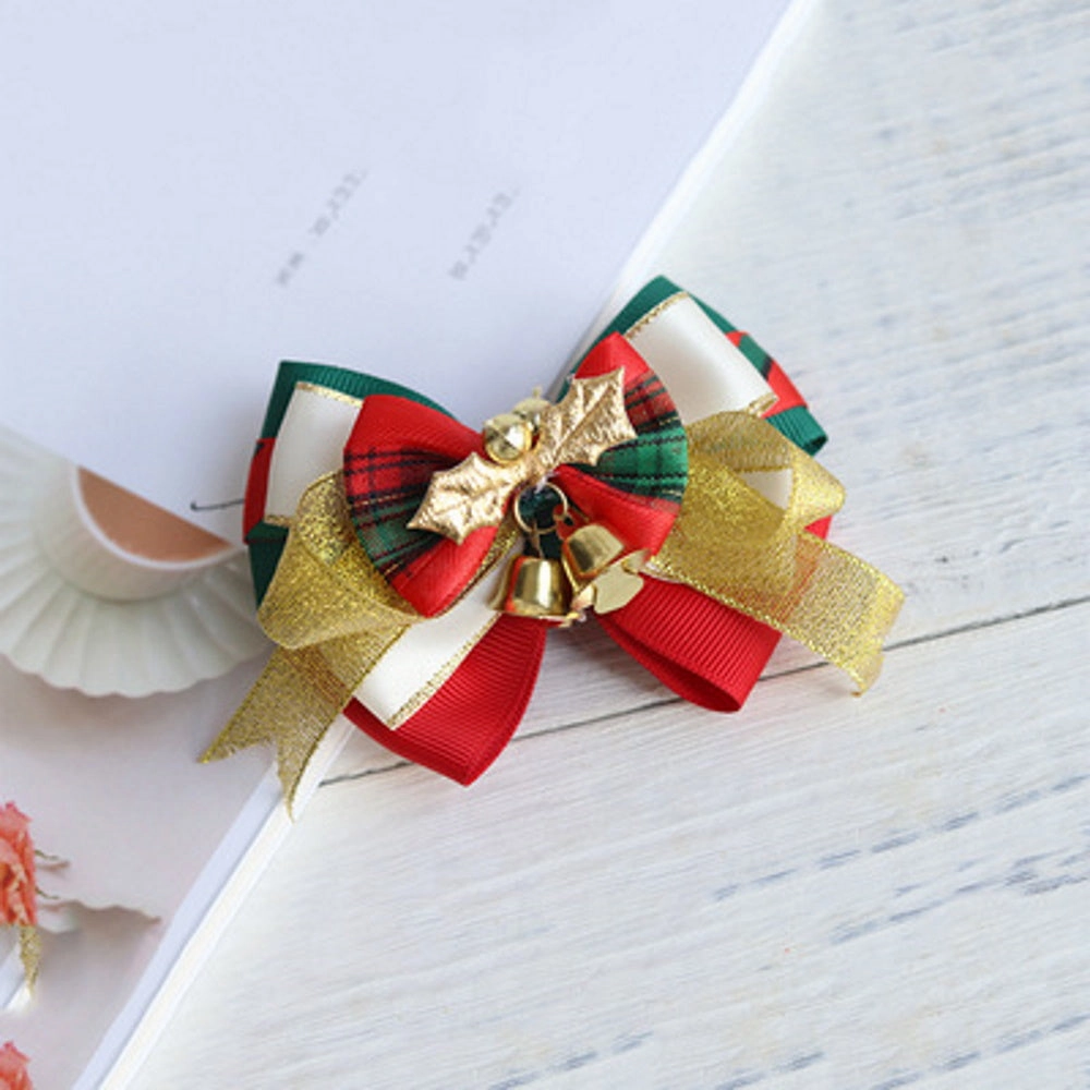 Mistletoe & Bells Bow Knot Christmas Collar small animal food rabbit pellets hamster food guinea pig snacks small pet mix