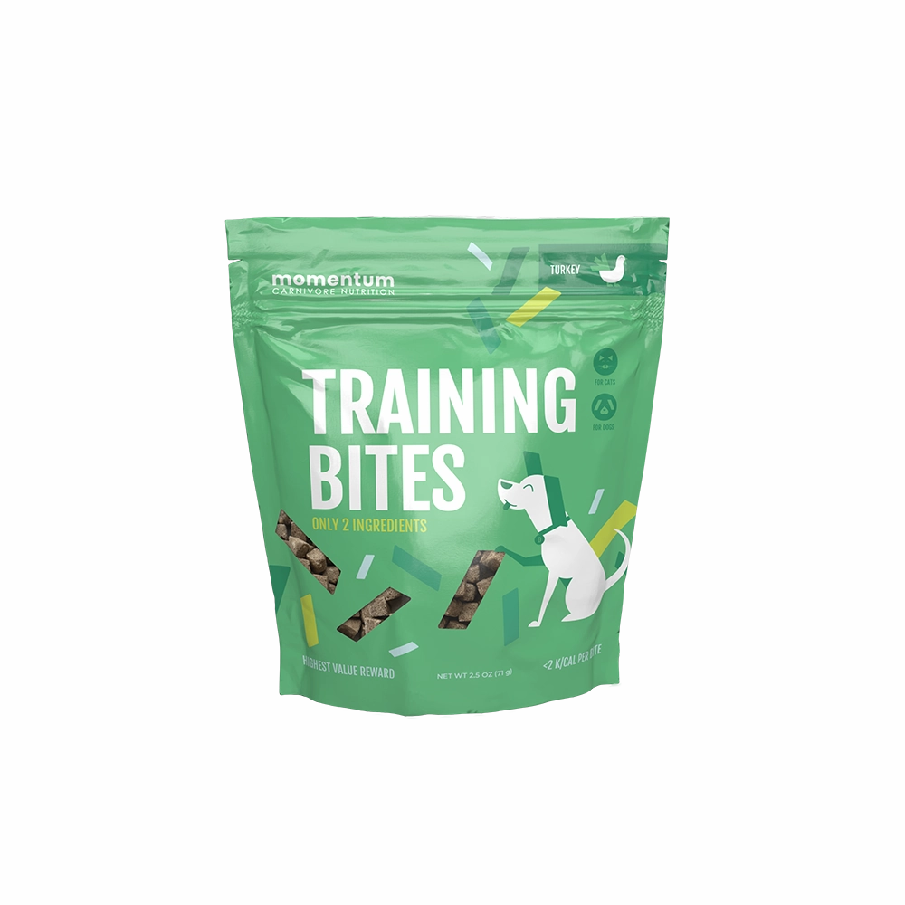 Momentum Freeze-Dried Training Bites Dog Treats - Turkey 2.5oz Bag goat vitamins sheep health poultry medicine livestock supplement animal wellness