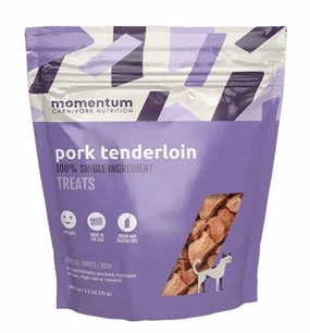 Momentum Single Ingredient Freeze-Dried Cat Treats - Pork Tenderloin 2.5oz Bag cat toys interactive cat toys cat teaser wand cat balls cat laser pointer