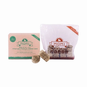 Momi Alfalfa Cake 1lb cat vitamins cat digestive aid cat immune support cat joint supplement cat skin supplement