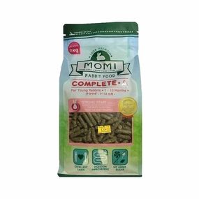 Momi Complete-A Young Rabbit Pellets Alfalfa Based 1kg dog water fountain slow feeder automatic dog feeder gravity feeder dog food dispenser
