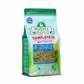 Momi Complete-IC Elder Rabbit Pellets 1kg cat vitamins cat digestive aid cat immune support cat joint supplement cat skin supplement