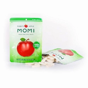 Momi Freeze Dried Treats - Apple 15g cat vitamins cat digestive aid cat immune support cat joint supplement cat skin supplement