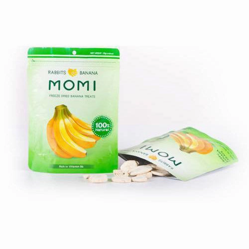 Momi Freeze Dried Treats - Banana 15g cat vitamins cat digestive aid cat immune support cat joint supplement cat skin supplement