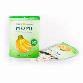 Momi Freeze Dried Treats - Banana 15g kitten health kit kitten booster vitamins kid cat immune kitten digestion kitten omega 3
