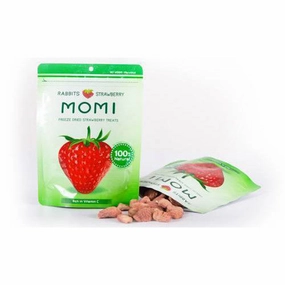 Momi Freeze Dried Treats - Strawberry 15g kitten health kit kitten booster vitamins kid cat immune kitten digestion kitten omega 3