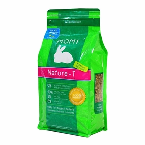 Momi Nature-T Rabbit Pellets 4lb dog water fountain slow feeder automatic dog feeder gravity feeder dog food dispenser