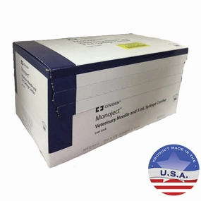 Monoject Luer-Lock (LL) Syringe with Needle Combo wet cat food canned food for cats gravy cat cans soft texture cat food wet pouches