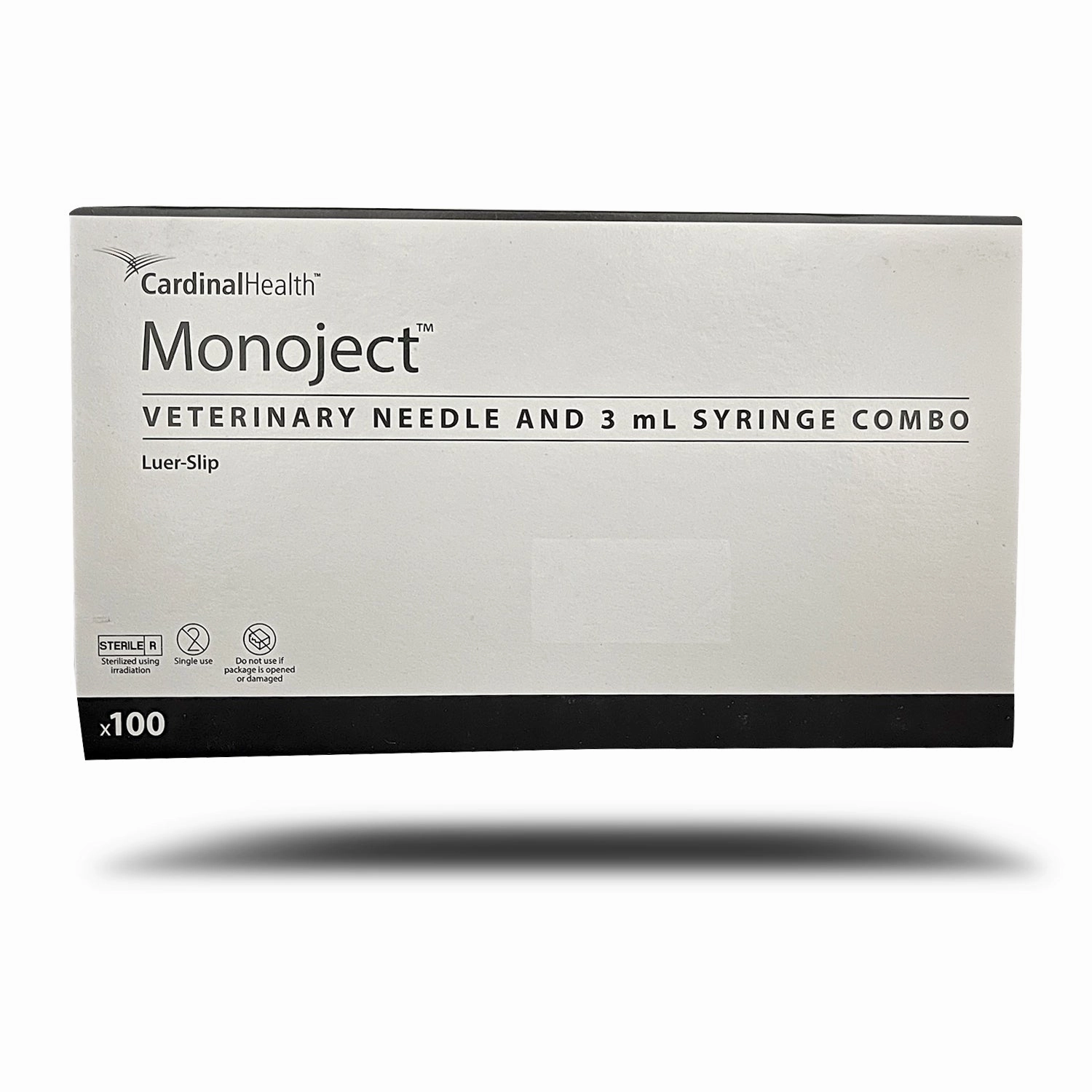 Monoject Luer-Slip (LS) Syringe with Needle Combo