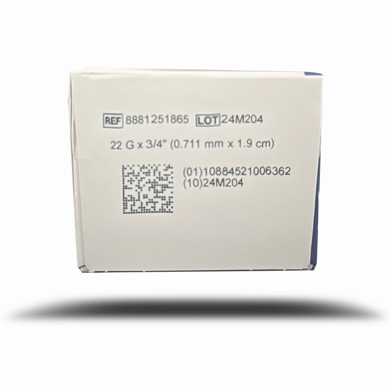 Monoject Needle, Polypropylene Hub, 100 Count