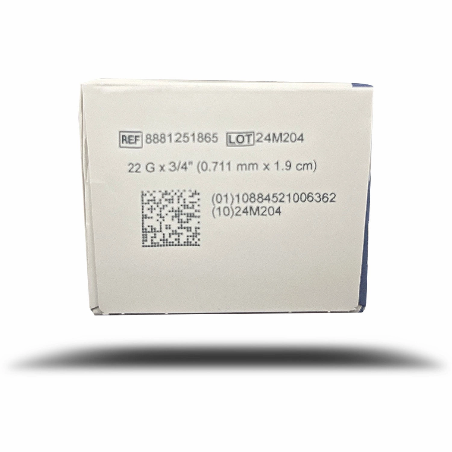 Monoject Needle, Polypropylene Hub, 100 Count