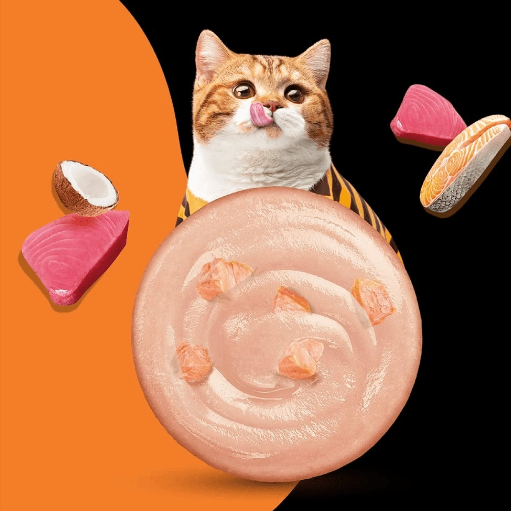 Moochie Mousse with Salmon Grain Free Cat Treats