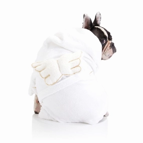 Moshiqa Angel Dog Bathrobe dog harness dog training collar dog safety vest dog seatbelt dog ID tag