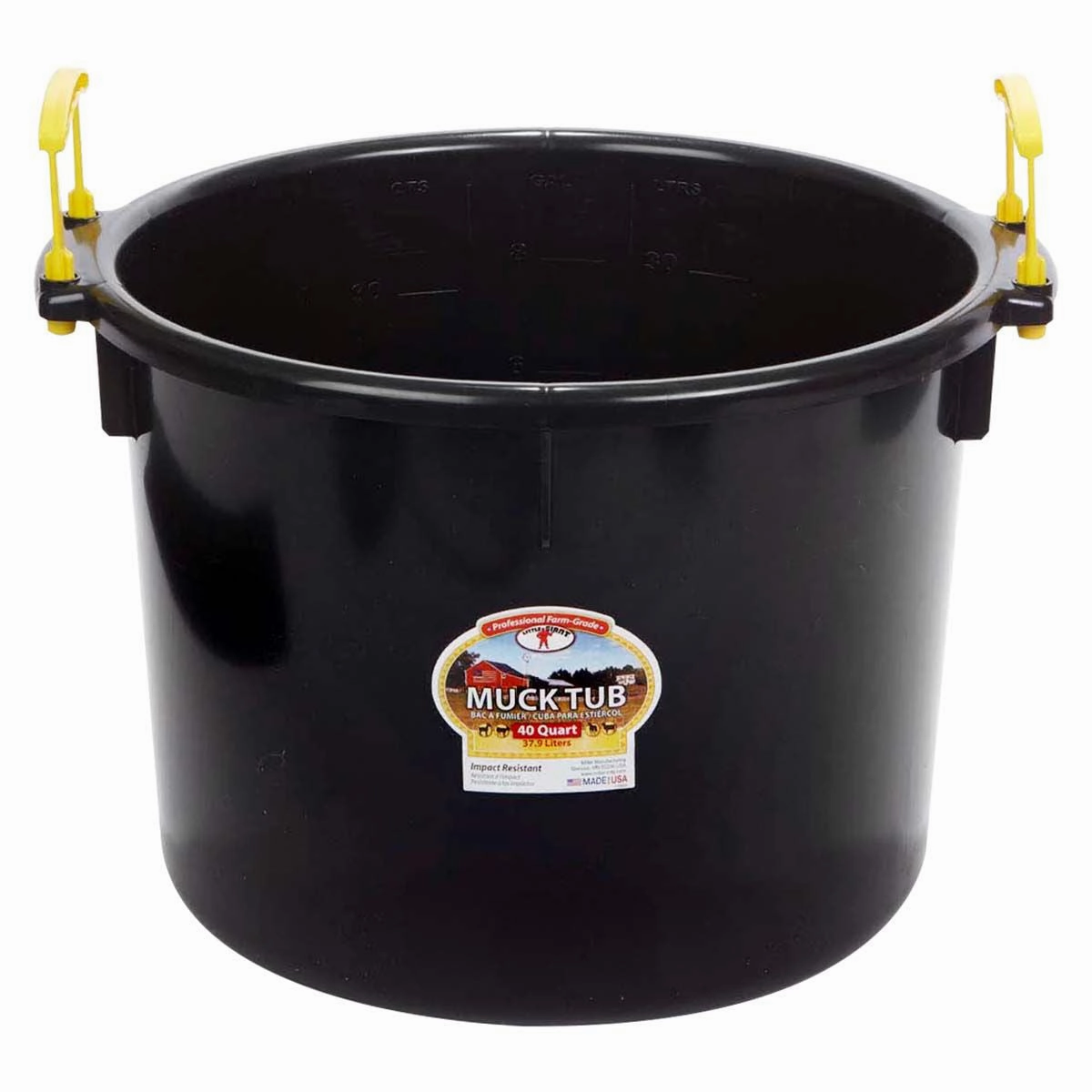 Muck Tub, 40 qt multi-pet food pet bundle kits pet care sets pet health combos pet treat packs
