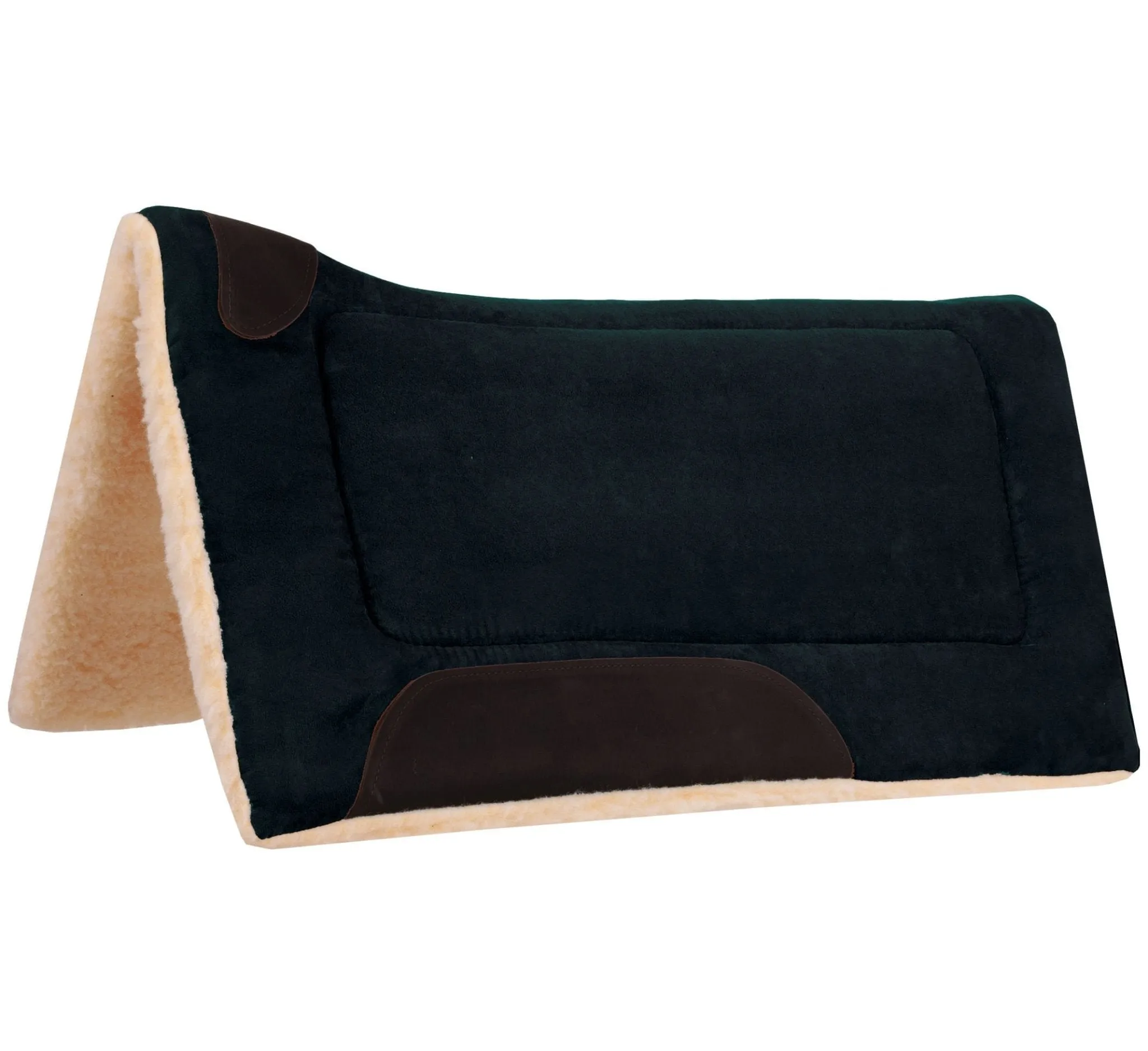Mustang Faux Suede Contoured Saddle Pad