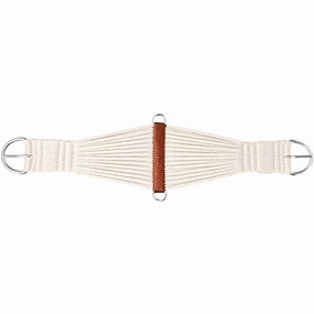 Mustang 27-Strand Nylon Ranch Roper Cinch, White cat fur care cat grooming tools cat deshedding brush cat bath kit cat nail trimmer