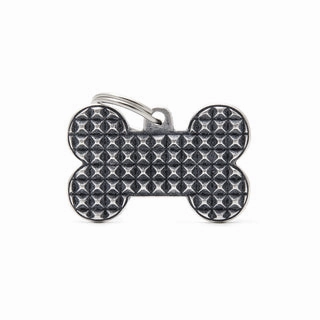My Family USA Pet Tag - Bronx Bone - Big Bone Bronx Studs - Large dog accessories dog collar dog leash dog bowtie dog backpack