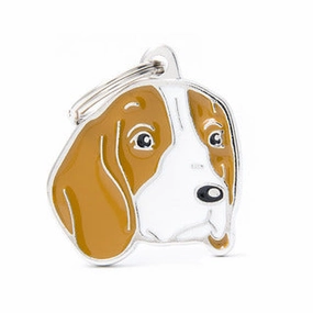 My Family USA Pet Tag - Dog Breeds - Beagle dog accessories dog collar dog leash dog bowtie dog backpack