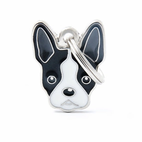 My Family USA Pet Tag - Dog Breeds - Boston Terrier dog accessories dog collar dog leash dog bowtie dog backpack