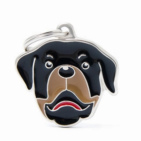 My Family USA Pet Tag - Dog Breeds - Rottweiler dog accessories dog collar dog leash dog bowtie dog backpack