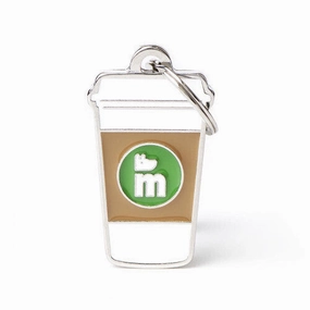 My Family USA Pet Tag - Food - Coffee dog accessories dog collar dog leash dog bowtie dog backpack
