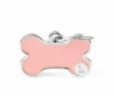 My Family USA Pet Tag - Handmade - Bone Pink - Small dog accessories dog collar dog leash dog bowtie dog backpack