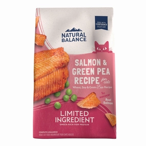 Natural Balance Limited Ingredient Grain Free Salmon & Green Pea Recipe Dry Cat Food freeze dried dog food raw food for dogs dog freeze meal high protein dog food grain free freeze dog food