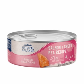 Natural Balance Limited Ingredient Salmon & Green Pea Recipe Canned Wet Cat Food cat calming diffuser cat stress relief anxiety cat treats cat relaxing spray pet mood aid