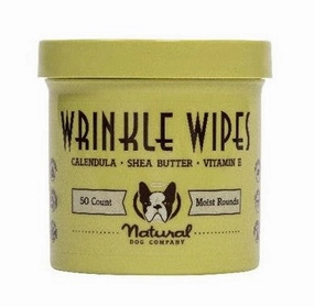 Natural Dog Company Wrinkle Wipes 50ct pig feed piglet nutrition pig food pellets pig vitamins pig treats