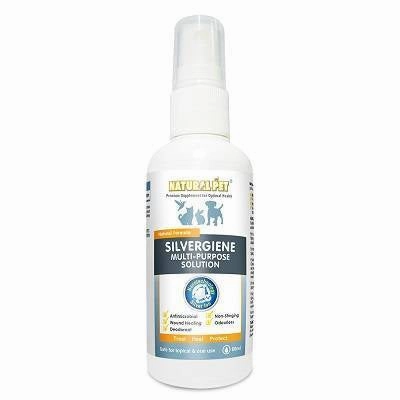 Natural Pet - Silvergiene Solution 60ml puppy starter kit puppy crate puppy collar puppy pee pad puppy food