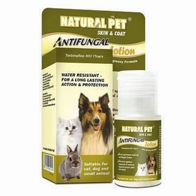 Natural Pet - Skin & Coat Antifungal Lotion 30ml puppy starter kit puppy crate puppy collar puppy pee pad puppy food